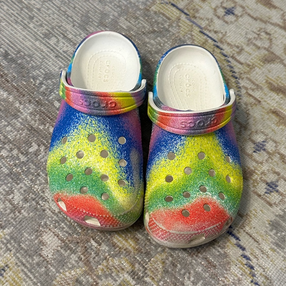 Crocs Rainbow Clogs